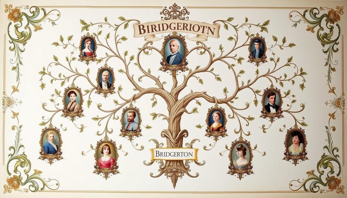 bridgerton family tree