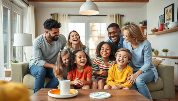 my wife and kids